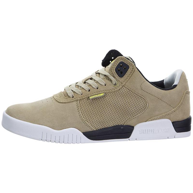 Supra ELLINGTON Sneaker Low Damen Khaki Online Kaufen PBKFQ3218